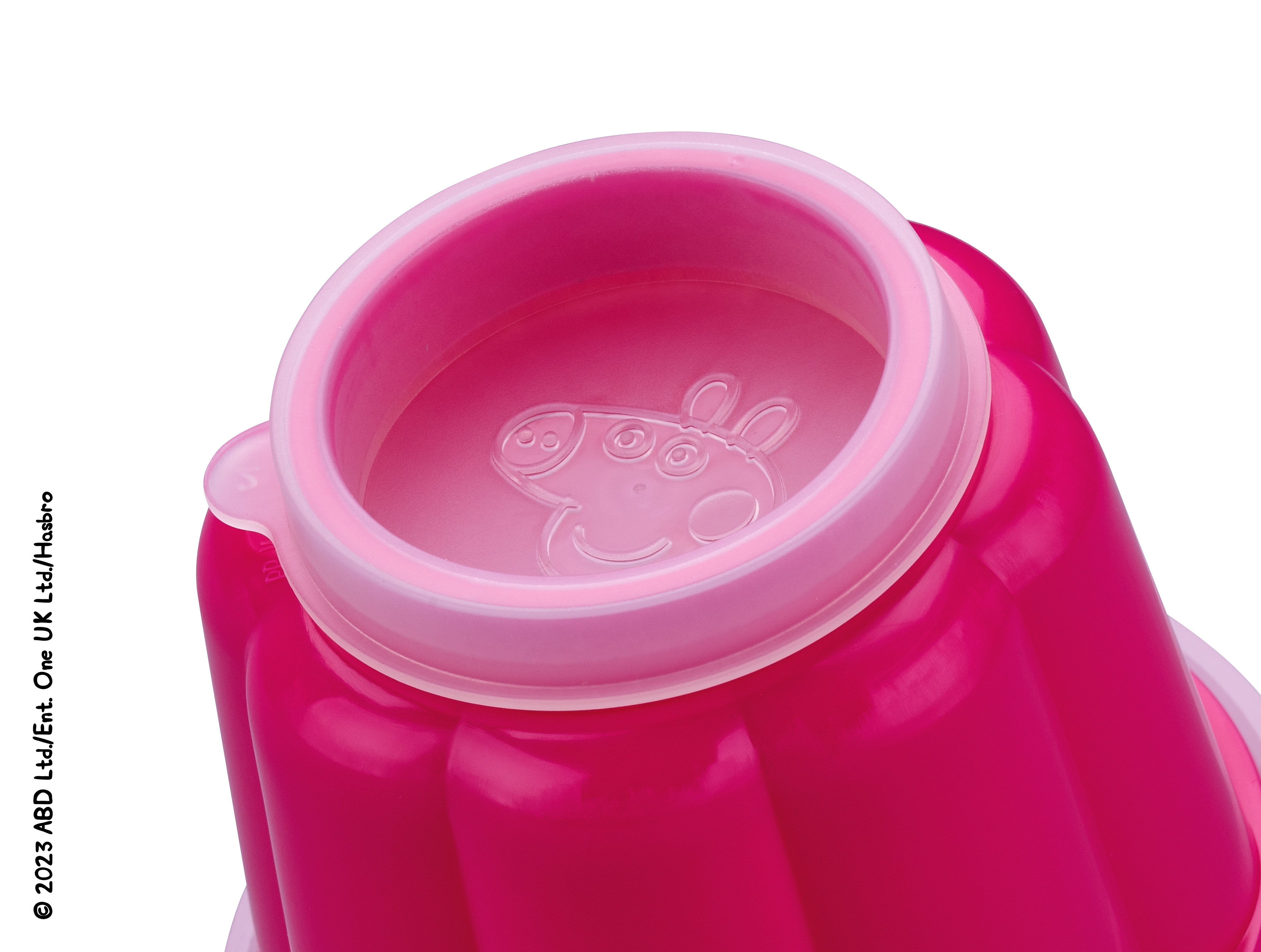 Dr. Oetker Moldes para Pudding con 2 tapas, Set de 6, Ideal para Postres y Snacks, Diseño Peppa Pig, Fácil de limpiar y reutilizable