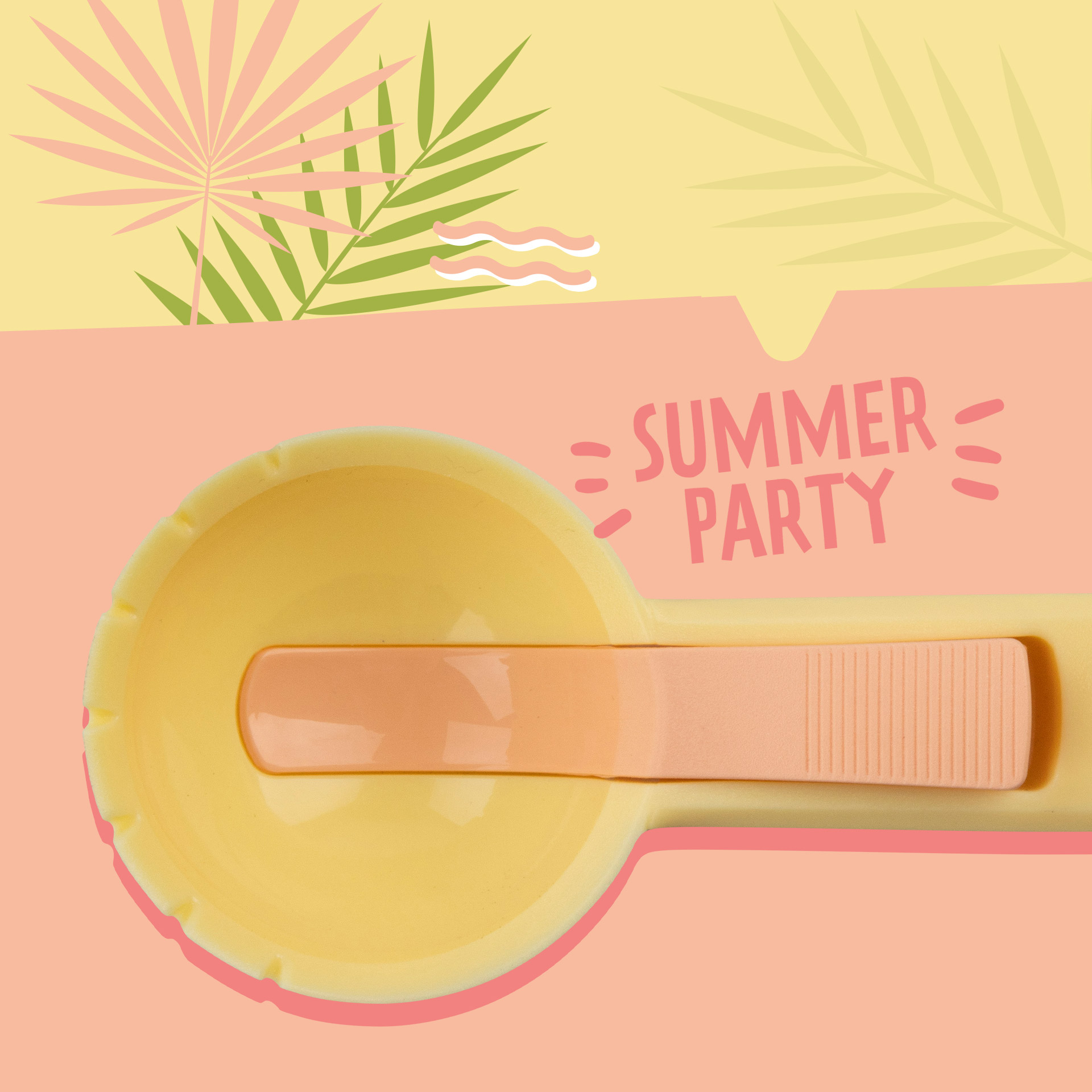 Fackelmann Cuchara de Helado Summerparty - Perfecto para tus fiestas de verano, hecha en Alemania, resistente al lavavajillas, colorida y funcional