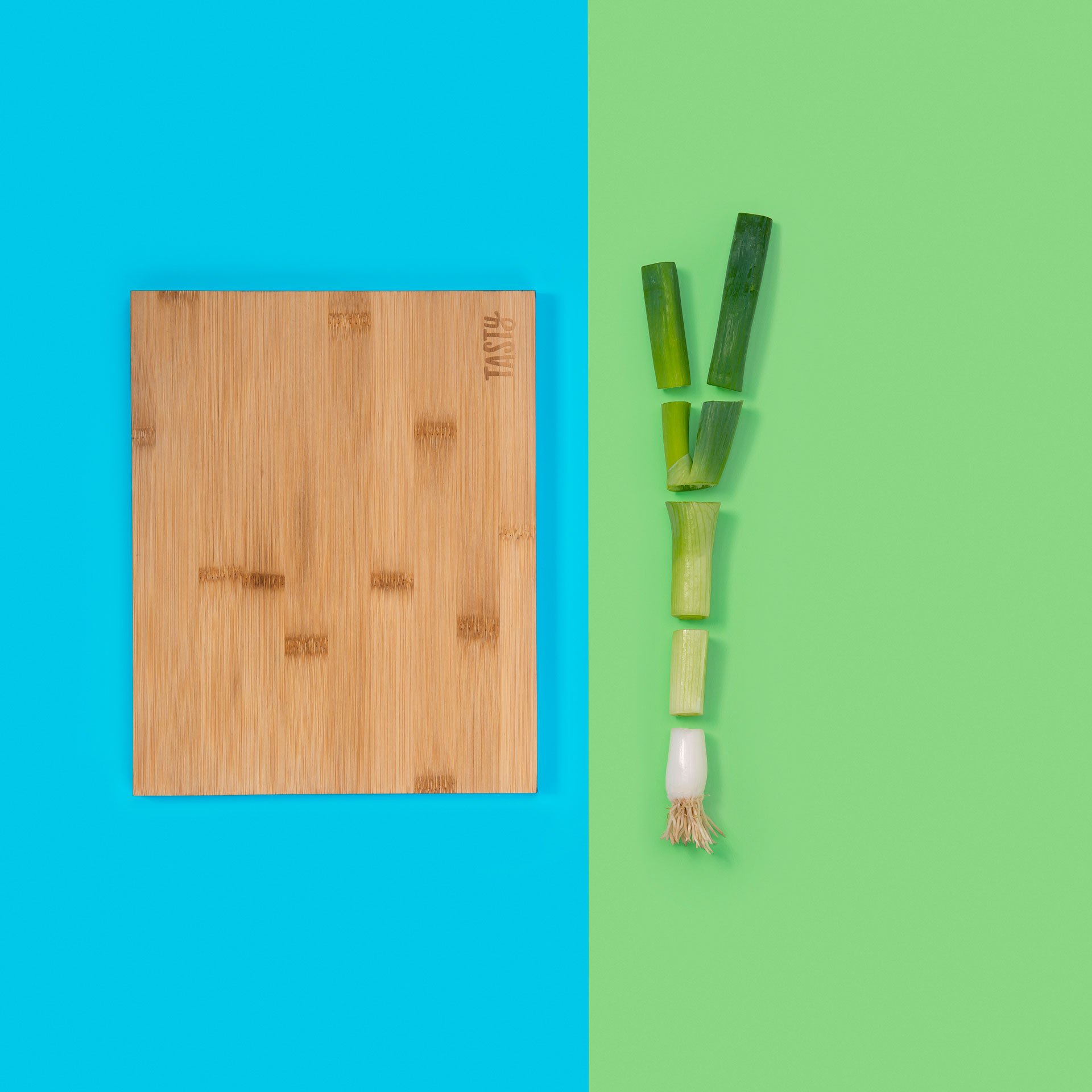  Tabla Cortar de Cocina en bambú, 35,5x25x1,2cm