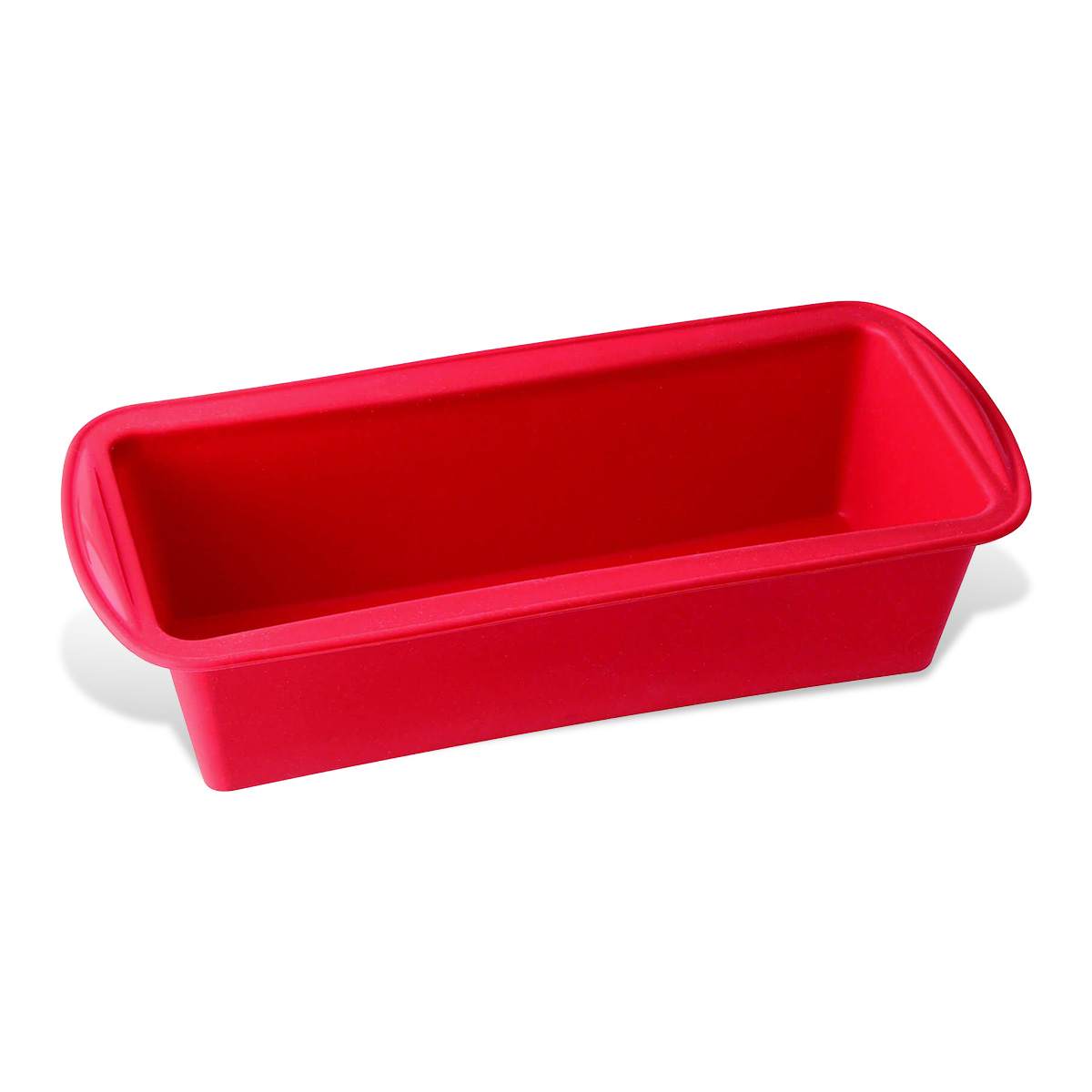 Flexxibel Molde rectangular de silicona de platino para pan o bizcocho, 24cm